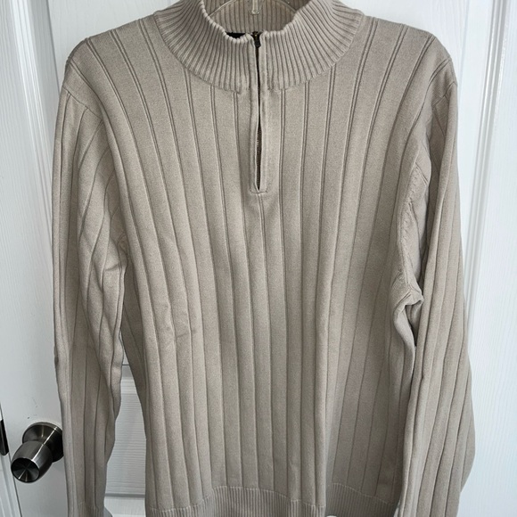 Men's Cream Sweater by Alfani - Picture 4 of 8